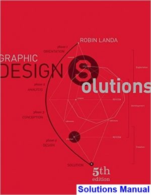 graphic design solutions 5th edition robin landa solutions manual