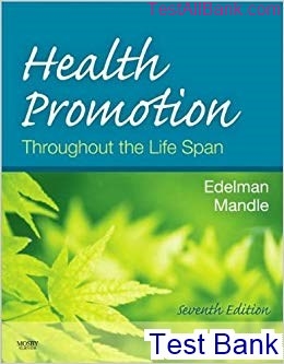 health promotion throughout the life span 7th edition edelman test bank