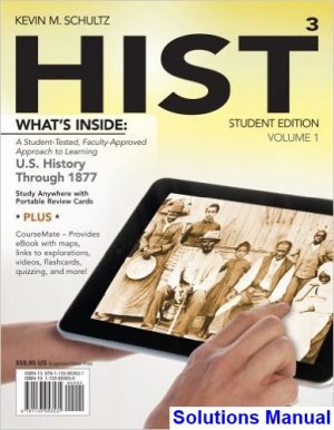 hist 3rd edition schultz solutions manual