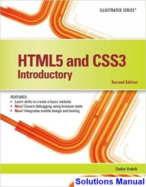 html5 css3 illustrated introductory 2nd edition vodnik solutions manual