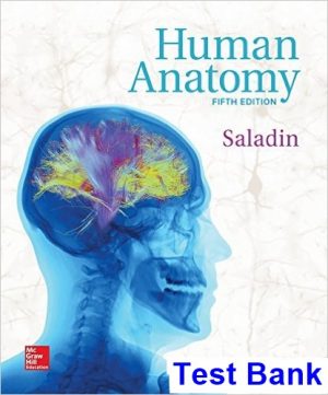 human anatomy 5th edition saladin test bank