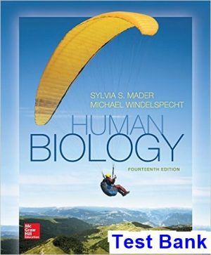human biology 14th edition mader test bank