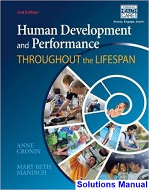 human development performance throughout lifespan 2nd edition cronin solutions manual