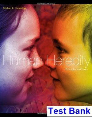 human heredity principles issues 10th edition michael cummings test bank
