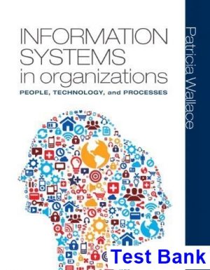 information systems organizations 1st edition patricia wallace test bank