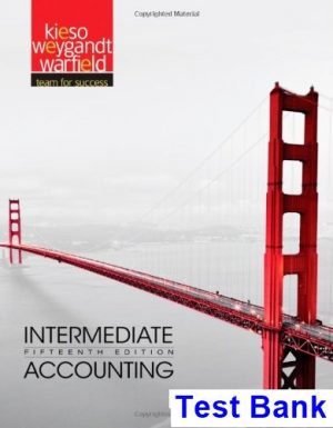 intermediate accounting 15th edition kieso test bank