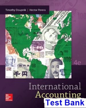 international accounting 4th edition doupnik test bank