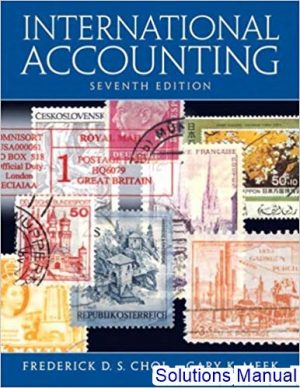 international accounting 7th edition choi solutions manual