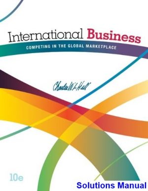 international business competing global marketplace 10th edition hill solutions manual