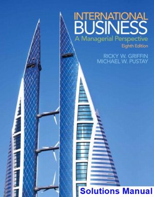 international business managerial perspective 8th edition griffin solutions manual