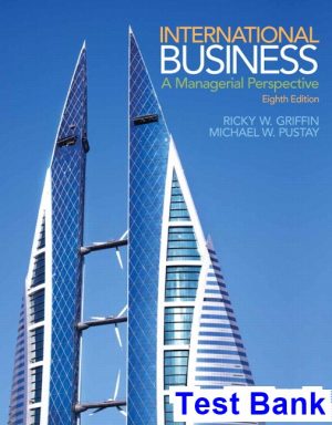 international business managerial perspective 8th edition griffin test bank