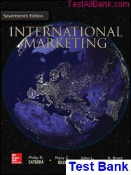 international marketing 17th edition cateora test bank