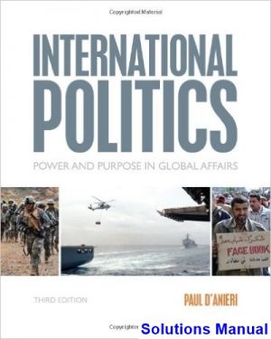 international politics power purpose global affairs 3rd edition paul danieri solutions manual