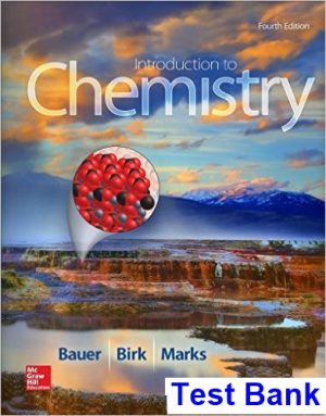 introduction chemistry 4th edition bauer test bank