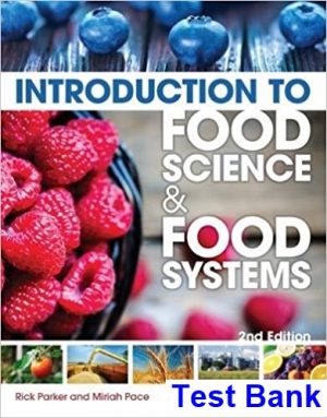 introduction food science food systems 2nd edition parker test bank