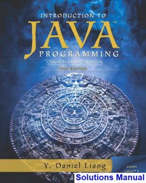 introduction java programming comprehensive version 10th edition liang solutions manual