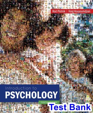 introduction psychology 10th edition plotnik test bank