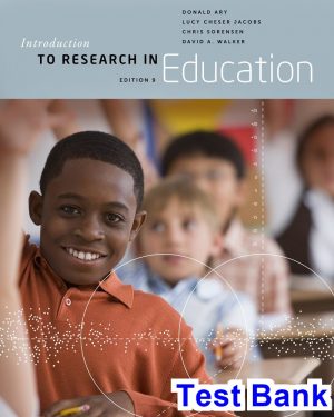 introduction research education 9th edition ary test bank