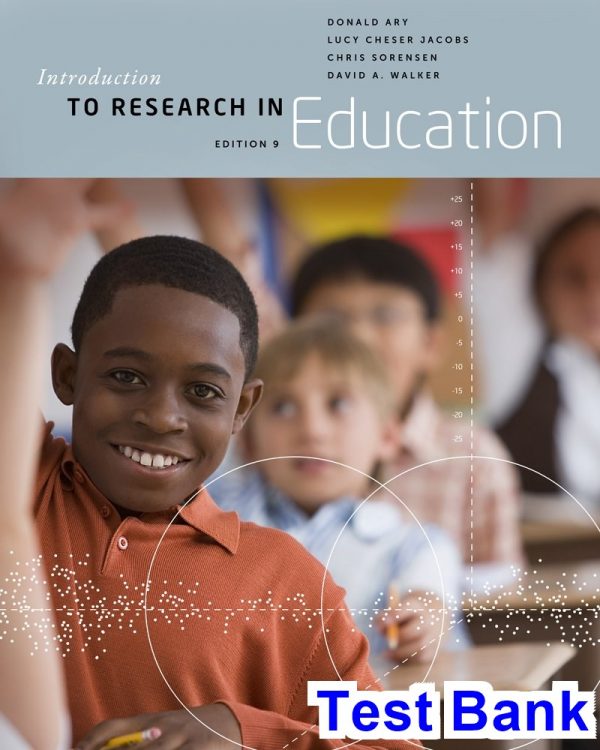 introduction research education 9th edition ary test bank
