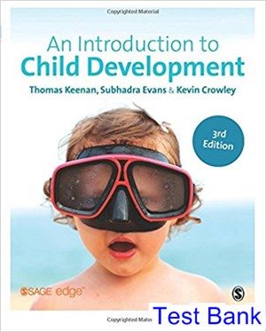 introduction to child development 3rd edition keenan test bank