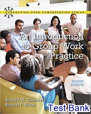 introduction to group work practice 8th edition toseland test bank