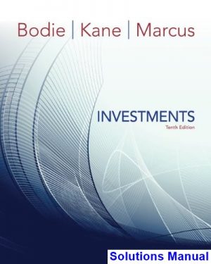 investments 10th edition bodie solutions manual