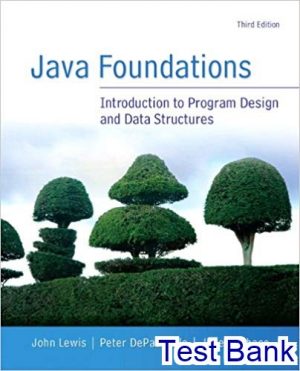 java foundations 3rd edition john lewis test bank