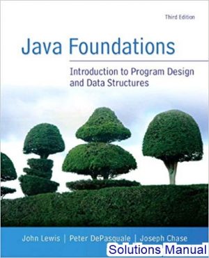 java foundations 3rd edition lewis solutions manual