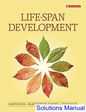life span development canadian 6th edition santrock solutions manual