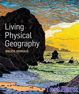 living physical geography 1st edition gervais test bank