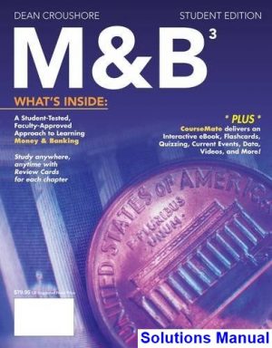 m b 3 hybrid 3rd edition dean croushore solutions manual