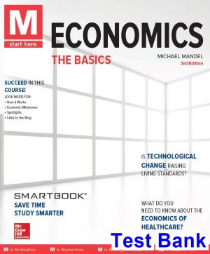 m economics basics 3rd edition mandel test bank