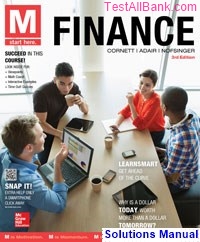 m finance 3rd edition cornett solutions manual