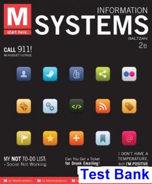 m information systems 2nd edition paige baltza test bank