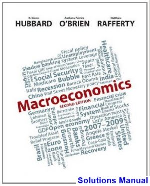 macroeconomics 2nd edition hubbard solutions manual