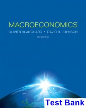 macroeconomics 6th edition blanchard test bank