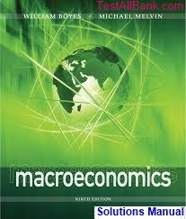 macroeconomics 9th edition boyes solutions manual