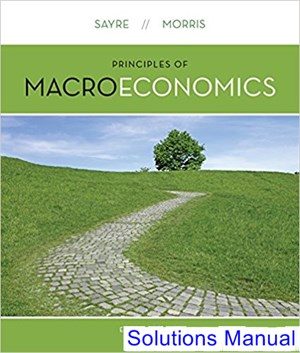 macroeconomics canadian 8th edition sayre solutions manual