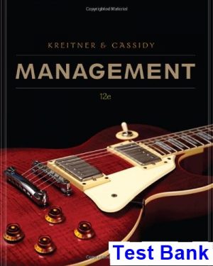 management 12th edition kreitner test bank