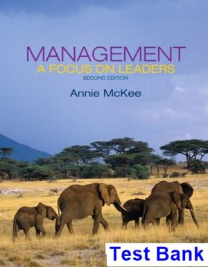 management focus on leaders 2nd edition mckee test bank