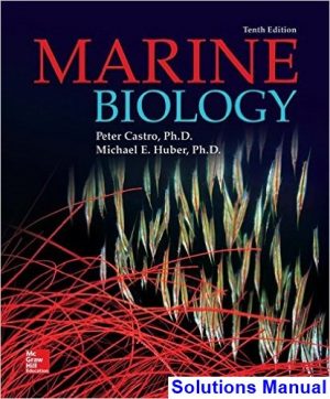marine biology 10th edition castro solutions manual