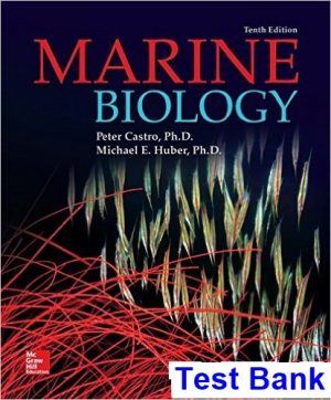 marine biology 10th edition castro test bank