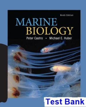 marine biology 9th edition castro test bank