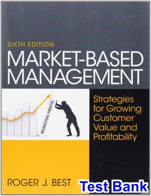 market based management 6th edition roger best test bank