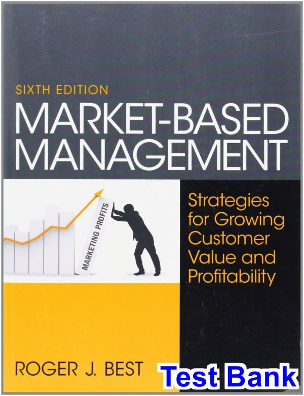 market based management 6th edition roger best test bank