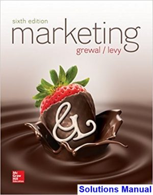 marketing 6th edition grewal solutions manual
