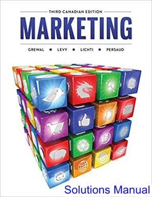 marketing canadian 3rd edition grewal solutions manual