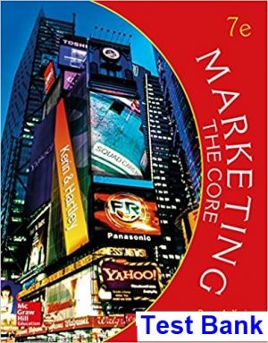 marketing core 7th edition kerin test bank