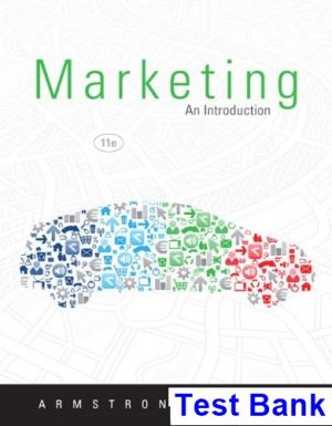 marketing introduction 11th edition armstrong test bank