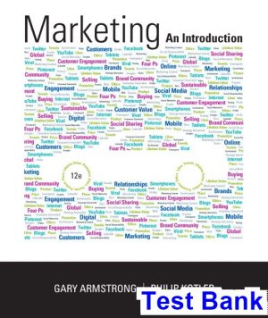 marketing introduction 12th edition armstrong test bank